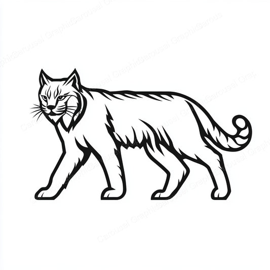 Bobcat Vector Graphic preview