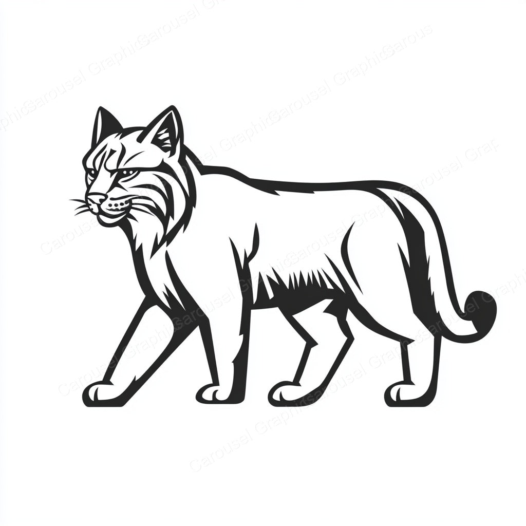 Bobcat Vector Graphic preview