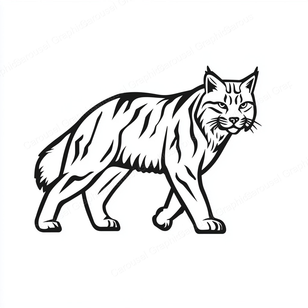 Bobcat Vector Graphic preview