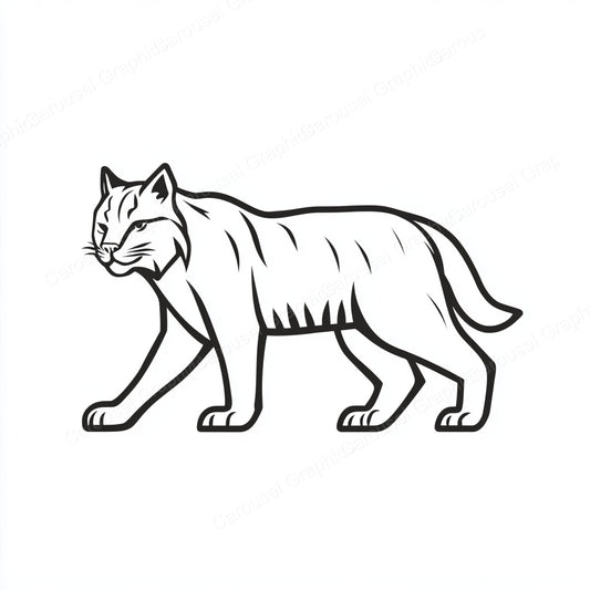 Bobcat Vector Graphic preview