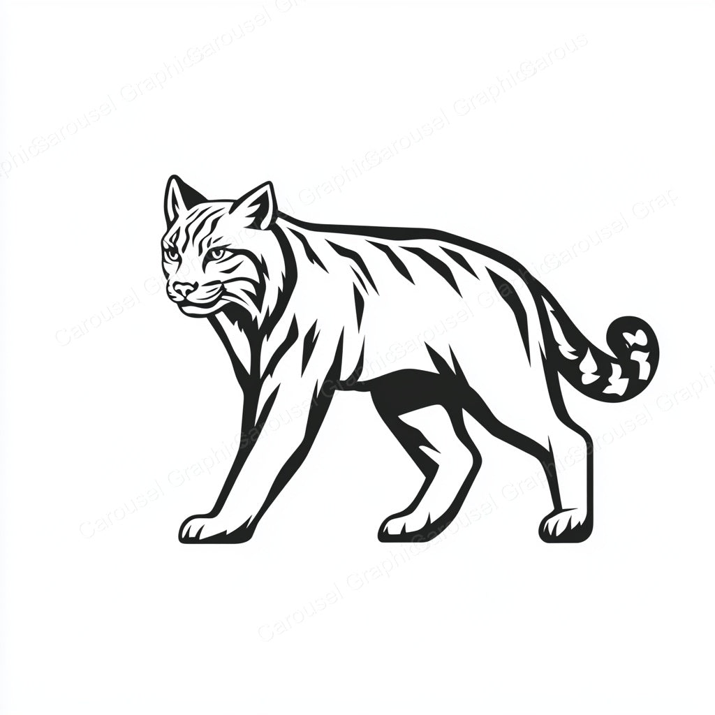 Bobcat Vector Graphic preview