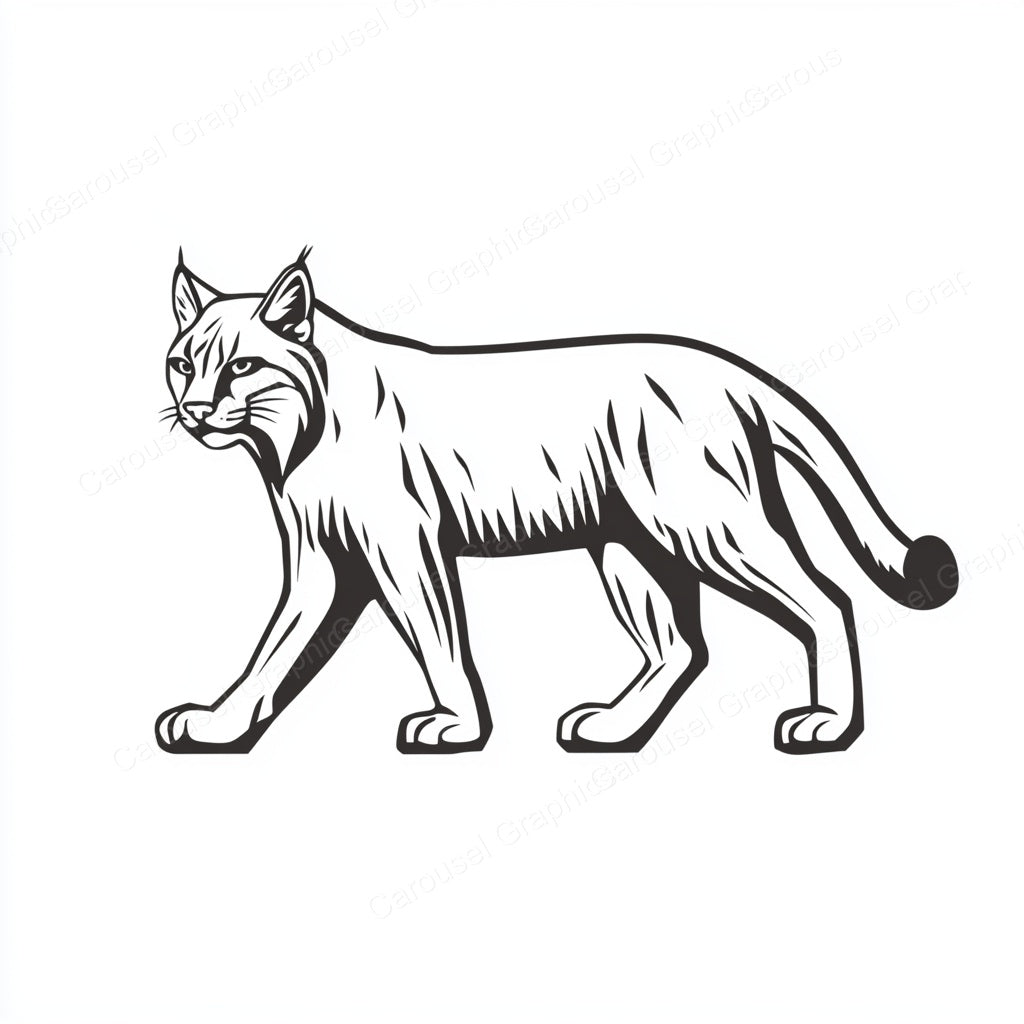 Bobcat Vector Graphic preview