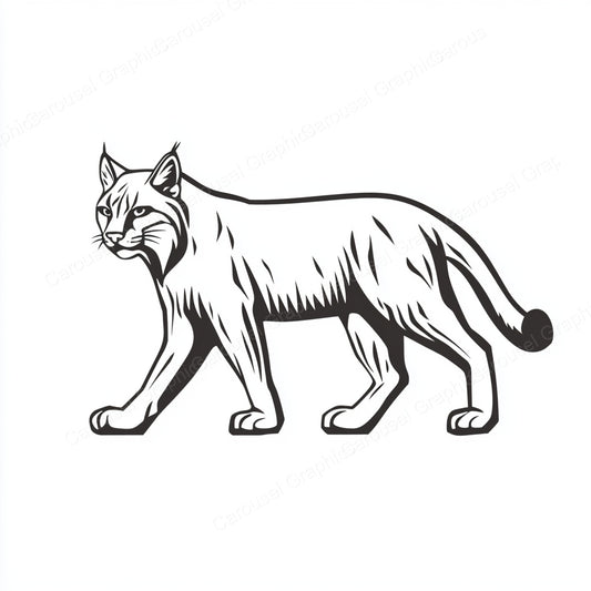 Bobcat Vector Graphic preview