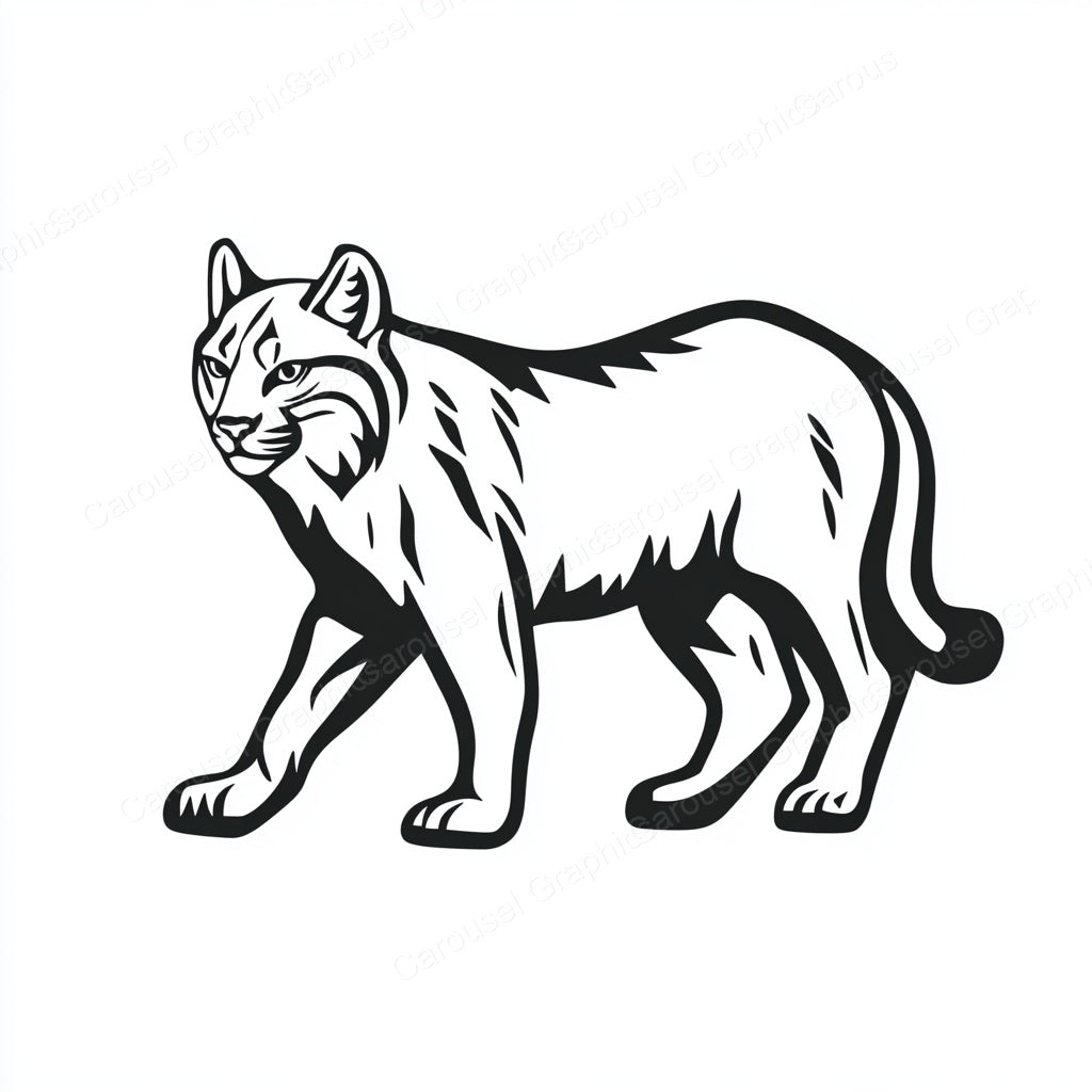 Bobcat Vector Graphic preview