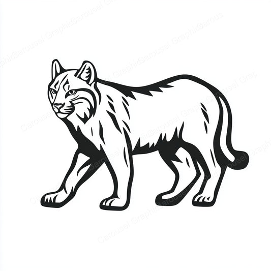 Bobcat Vector Graphic preview