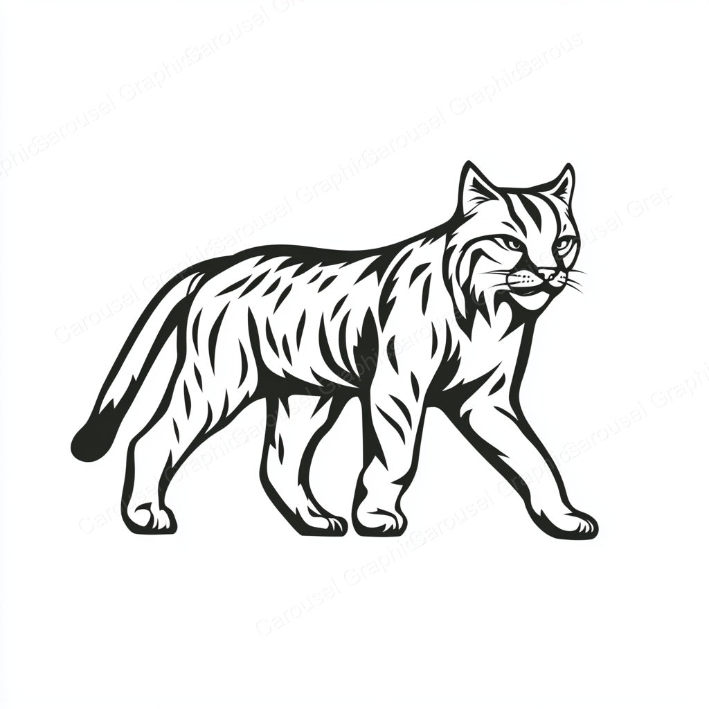 Bobcat Vector Graphic preview