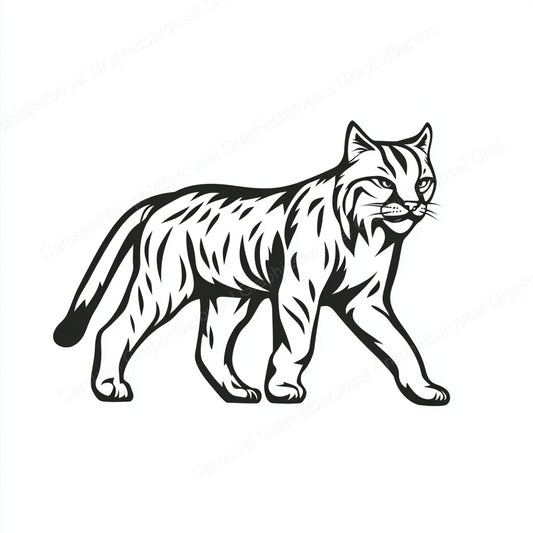 Bobcat Vector Graphic preview