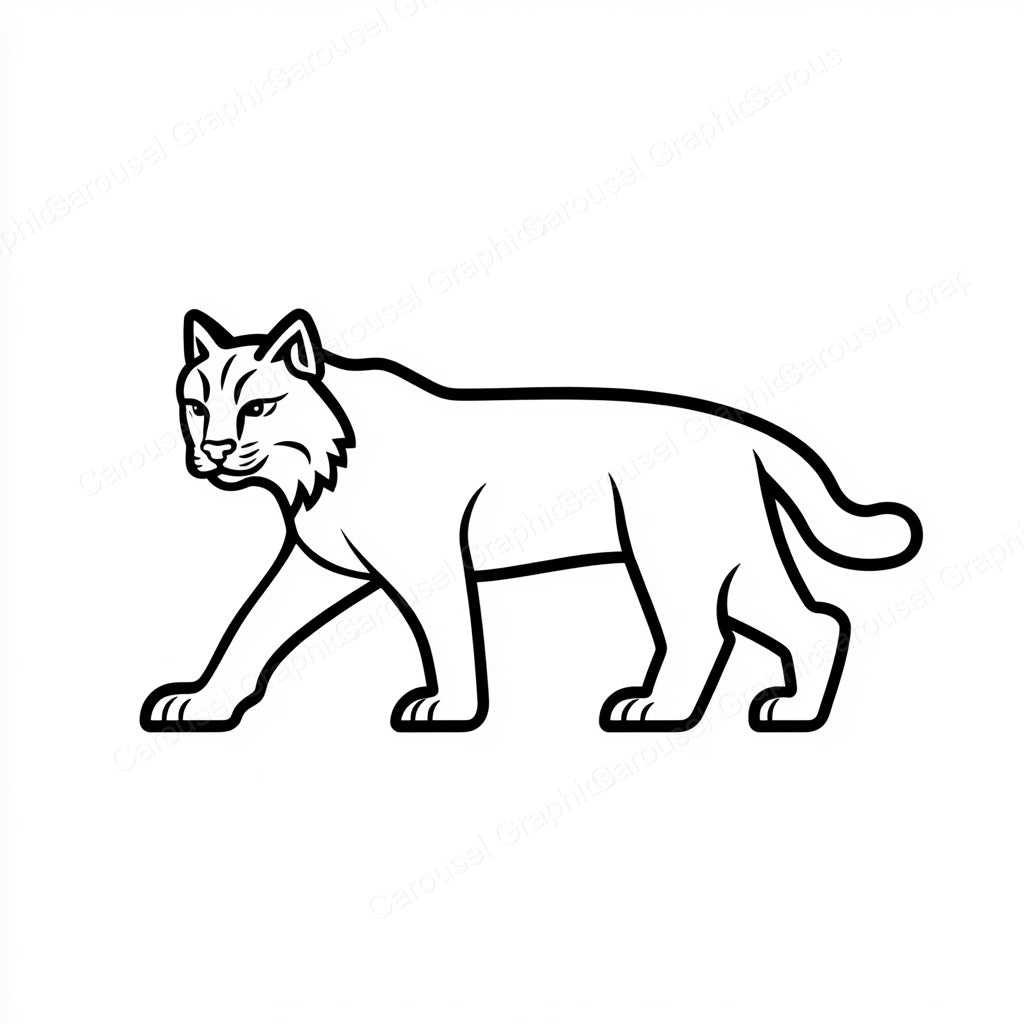Bobcat Vector Graphic preview