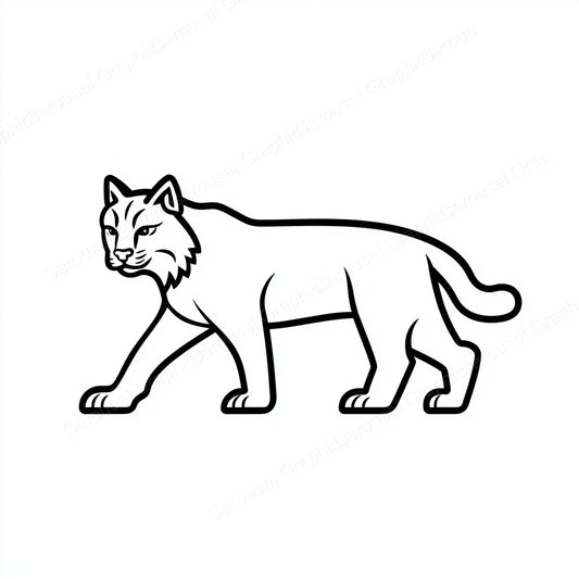 Bobcat Vector Graphic preview