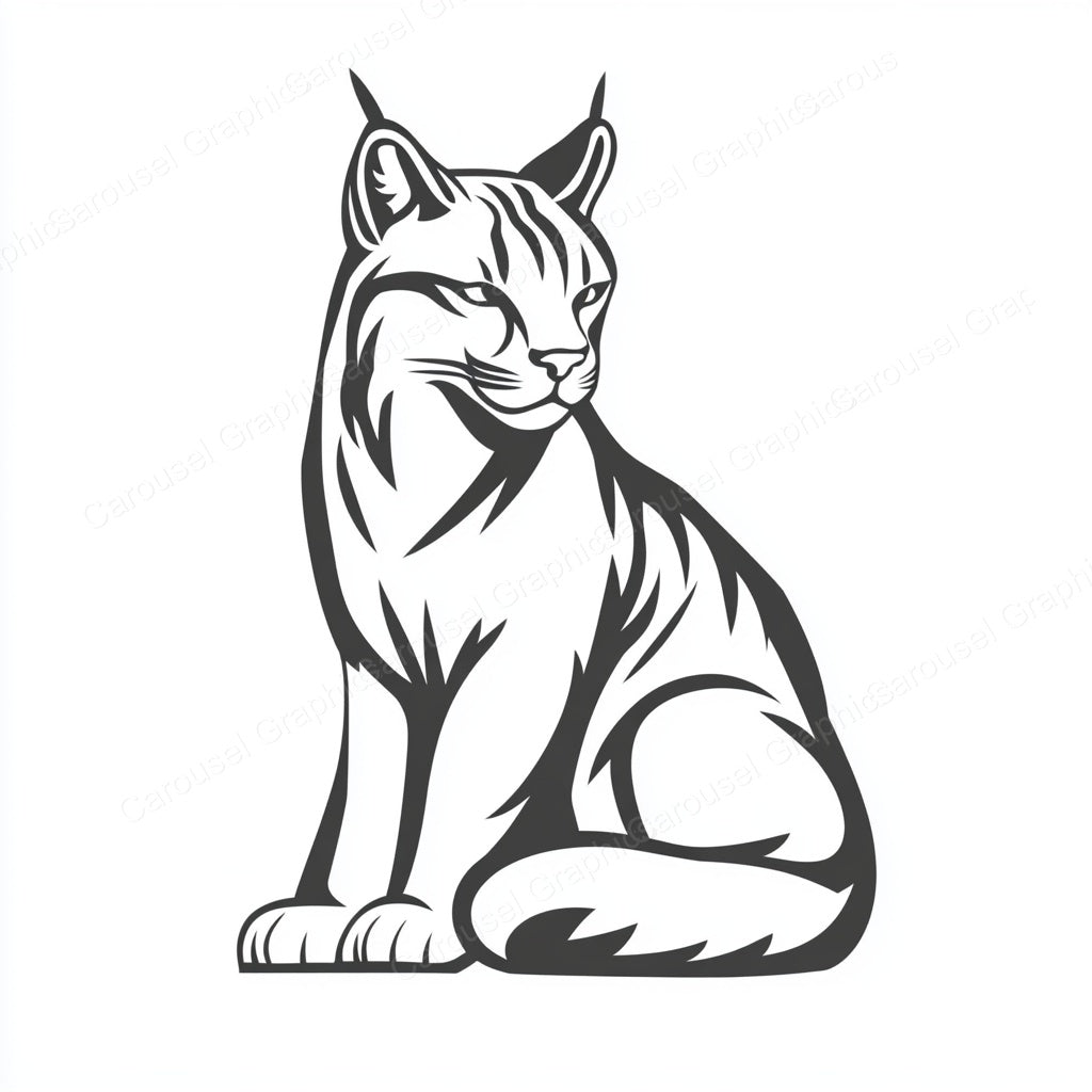 Bobcat Vector Graphic preview