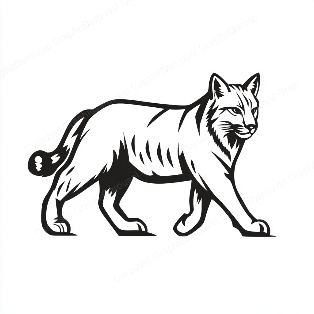 Bobcat Vector Graphic preview
