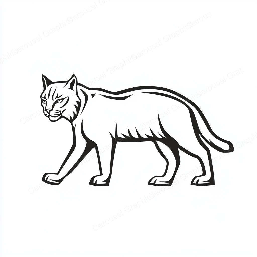 Bobcat Vector Graphic preview