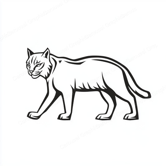 Bobcat Vector Graphic preview
