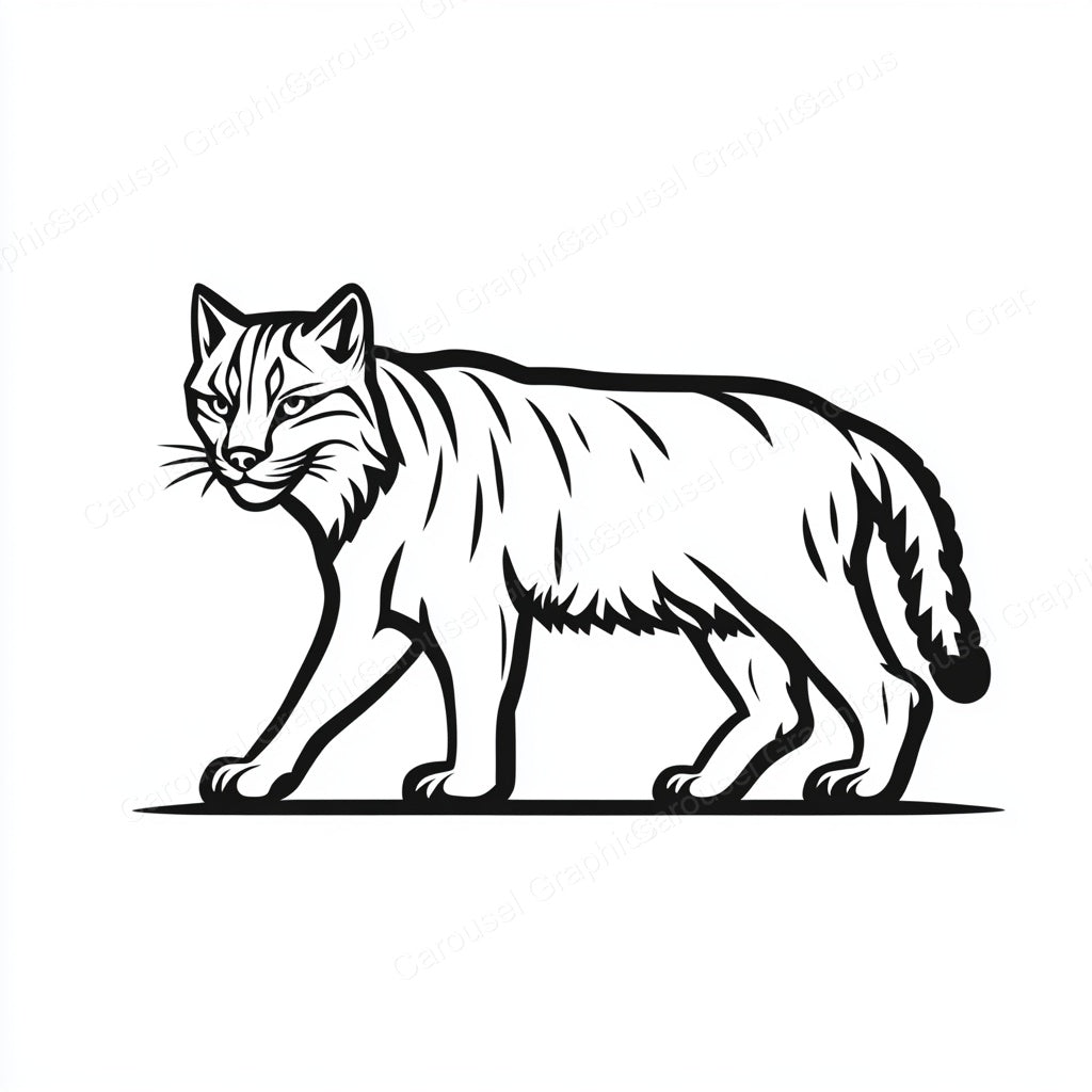 Bobcat Vector Graphic preview