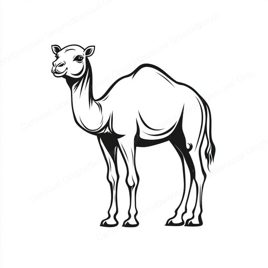 Camel Vector Graphic preview