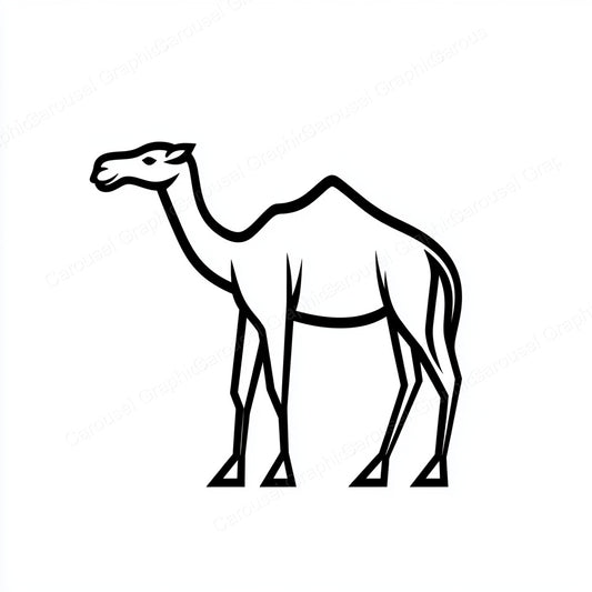 Camel Vector Graphic preview