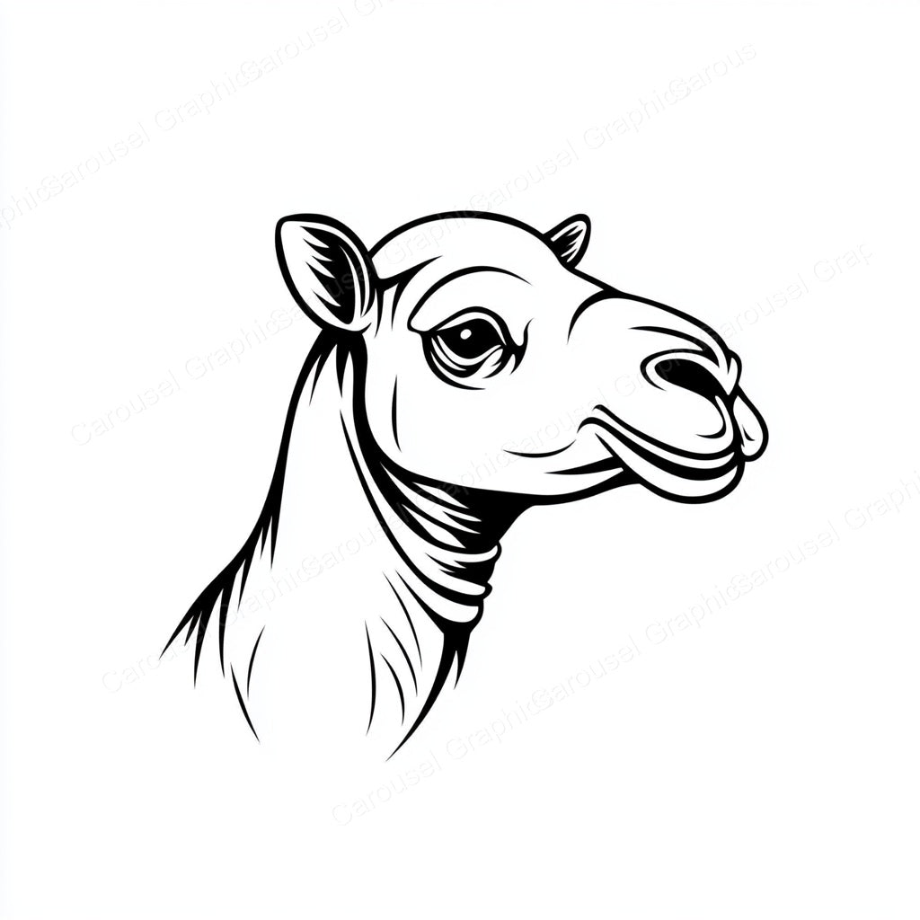 Camel Vector Graphic preview