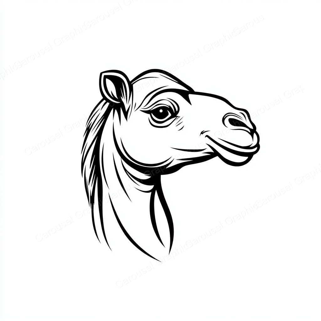 Camel Vector Graphic preview