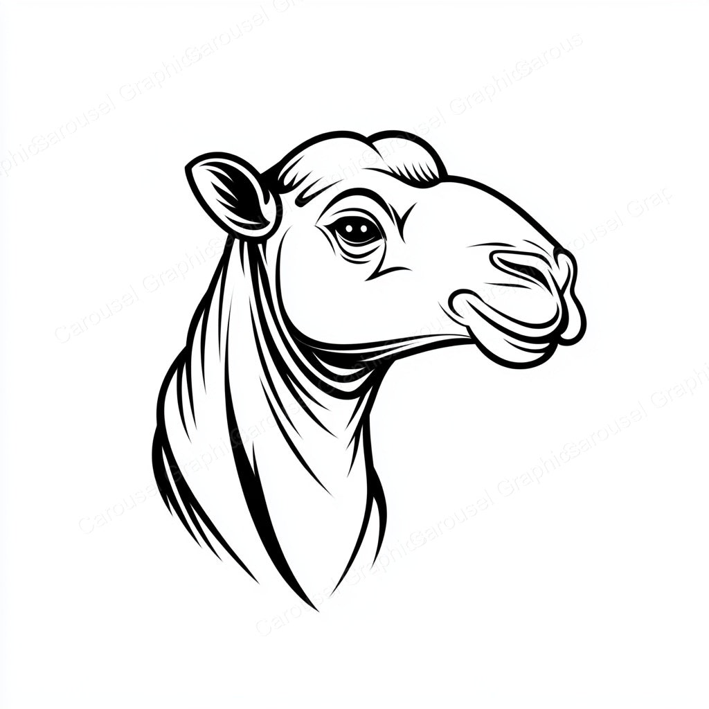 Camel Vector Graphic preview