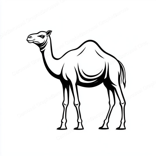 Camel Vector Graphic preview