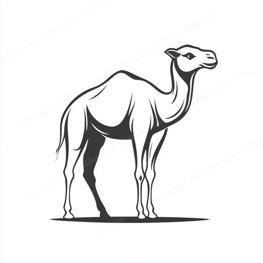 Camel Vector Graphic preview