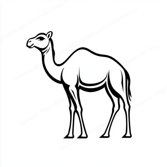 Camel Vector Graphic preview