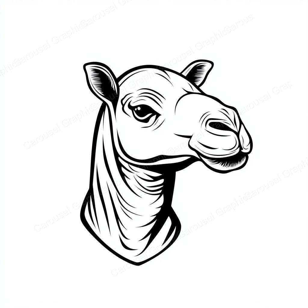 Camel Vector Graphic preview