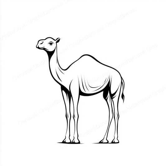 Camel Vector Graphic preview