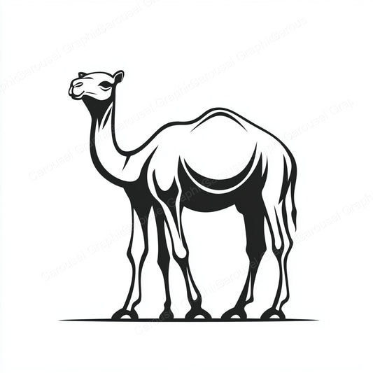 Camel Vector Graphic preview