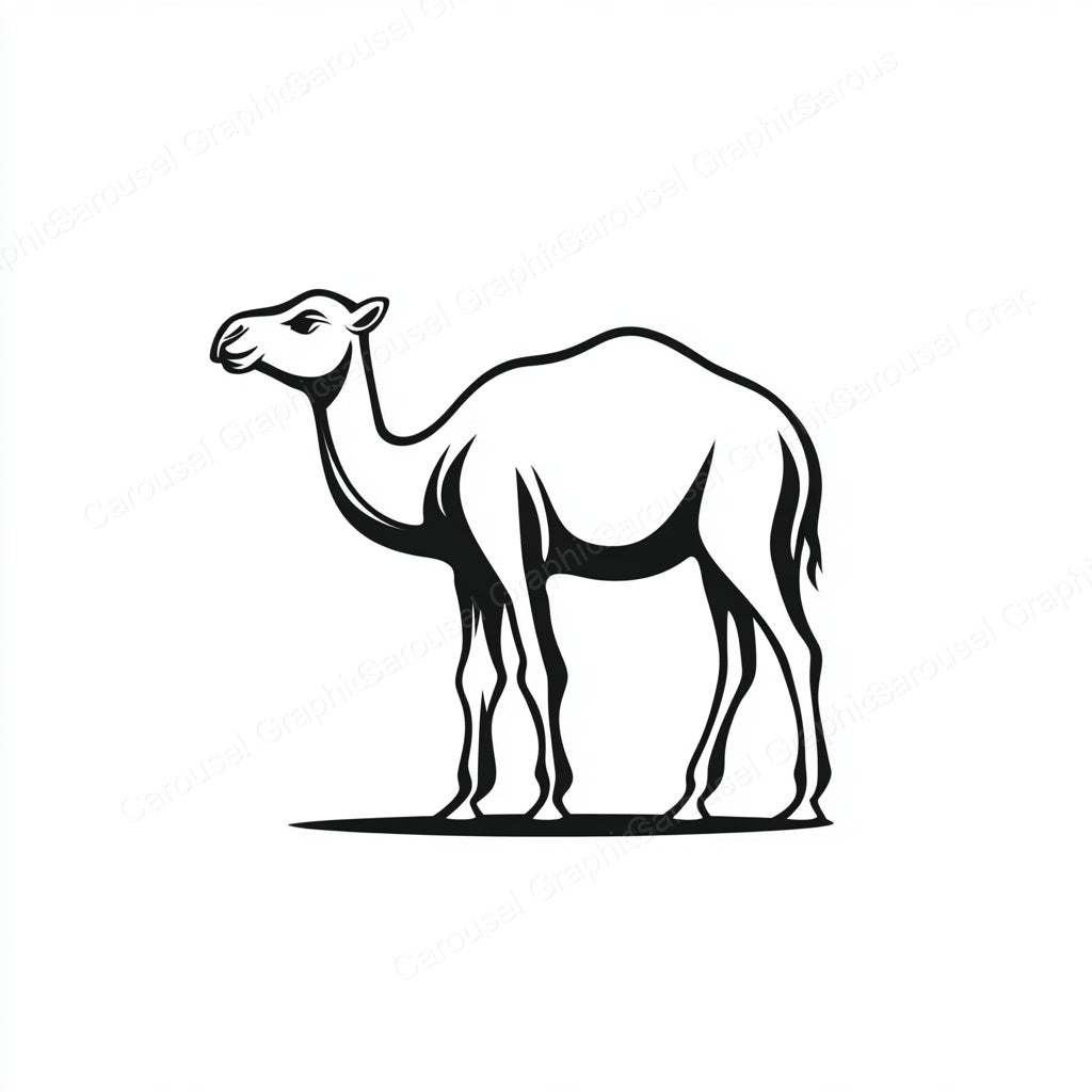 Camel Vector Graphic preview