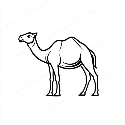 Camel Vector Graphic preview