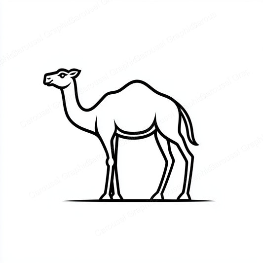 Camel Vector Graphic preview
