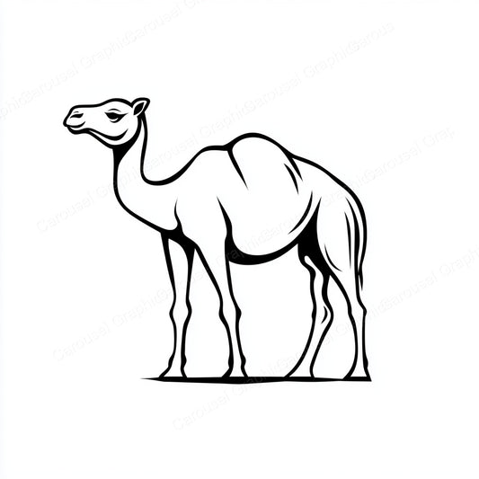 Camel Vector Graphic preview