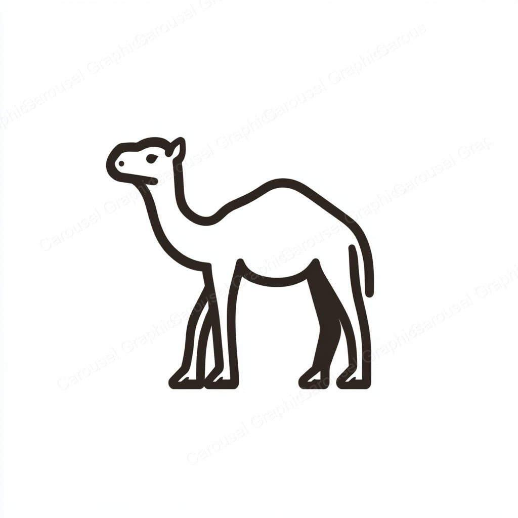 Camel Vector Graphic preview