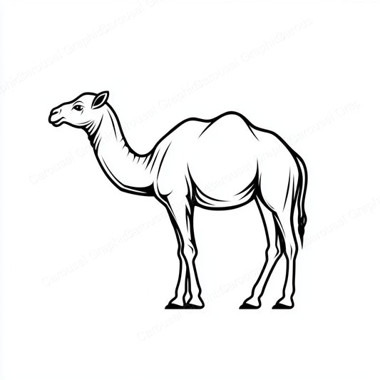 Camel Vector Graphic preview