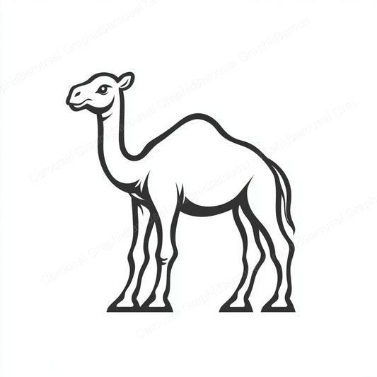 Camel Vector Graphic preview
