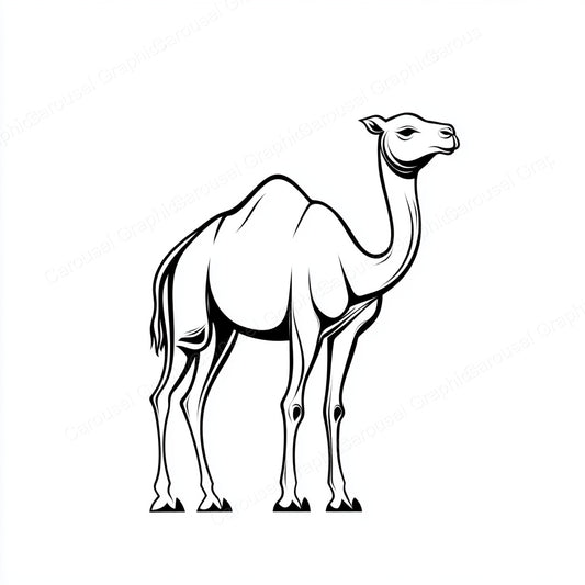 Camel Vector Graphic preview