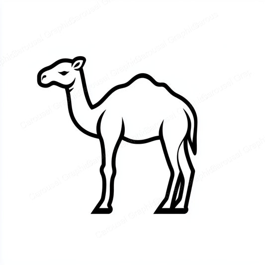 Camel Vector Graphic preview