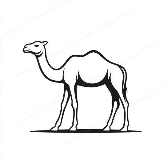 Camel Vector Graphic preview