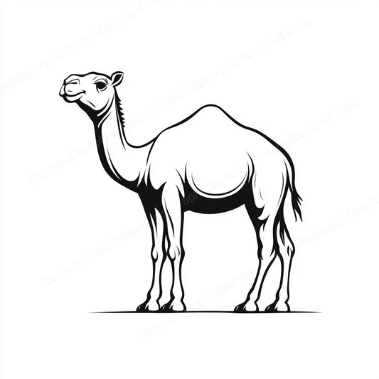 Camel Vector Graphic preview