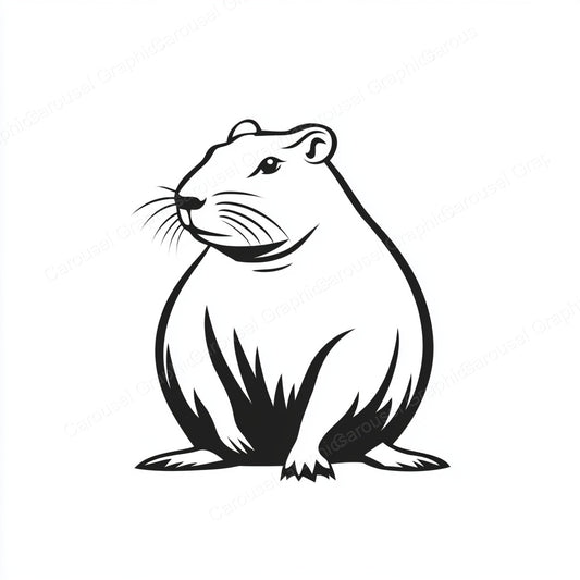 Capybara Vector Graphic preview