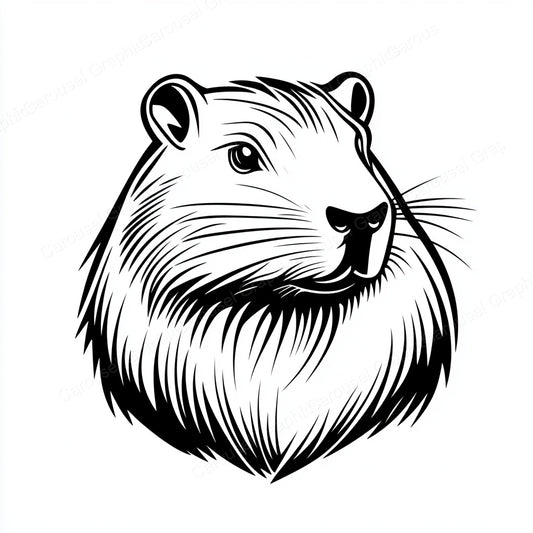 Capybara Vector Graphic preview