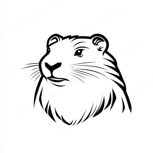Capybara Vector Graphic preview