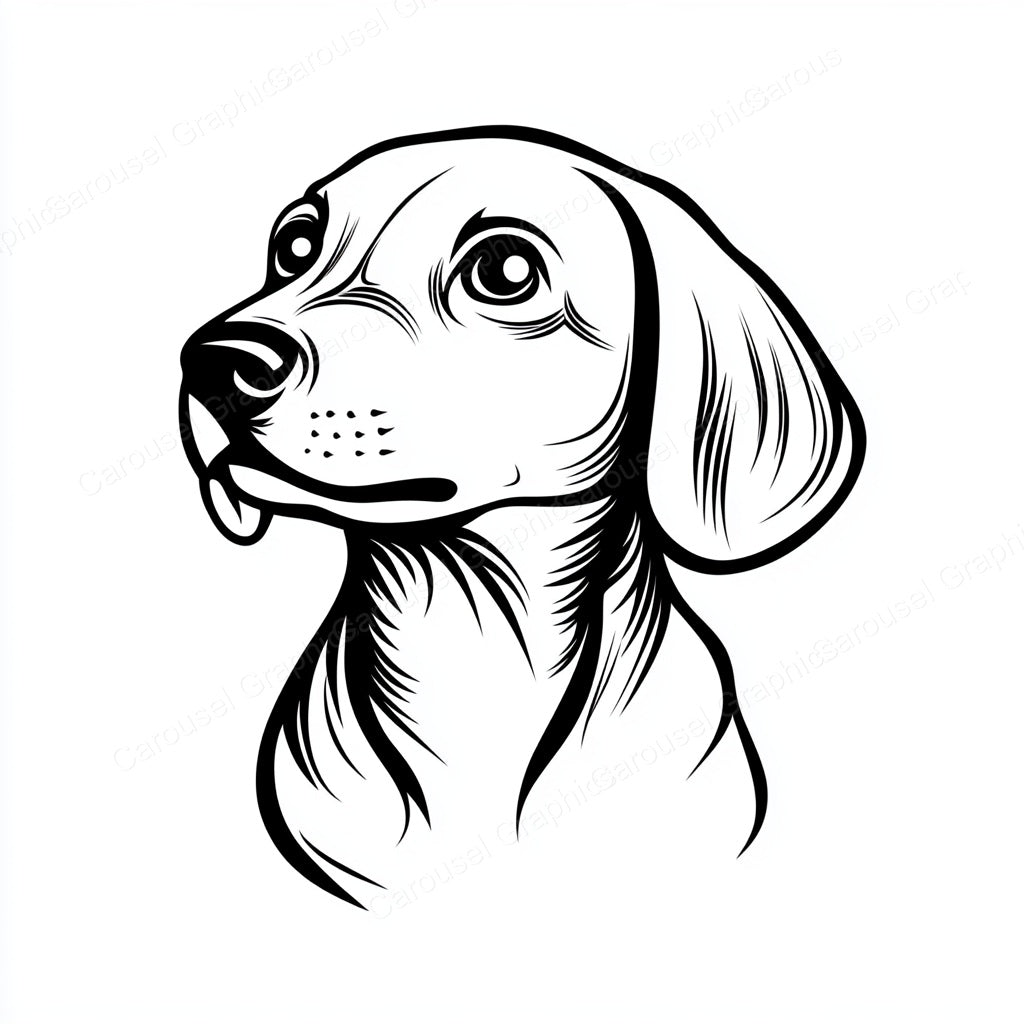 Dachshund Vector Graphic preview
