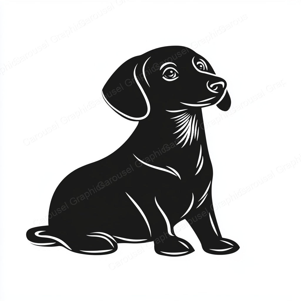 Dachshund Vector Graphic preview