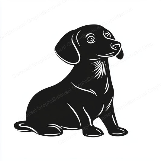 Dachshund Vector Graphic preview