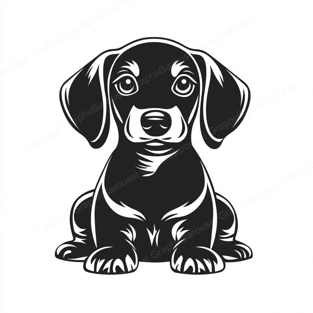 Dachshund Vector Graphic preview