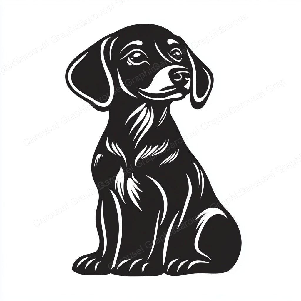 Dachshund Vector Graphic preview