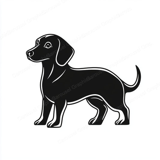 Dachshund Vector Graphic preview