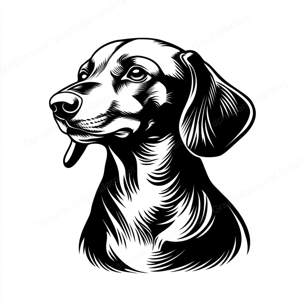 Dachshund Vector Graphic preview